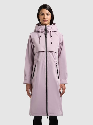 khujo - Sobretudo meia-estação 'Pinax2 ' em roxo