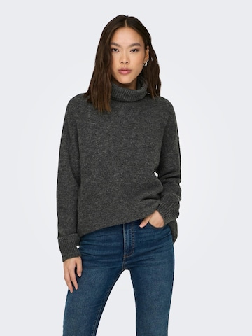 Pull-over 'SILJA' ONLY en gris : devant