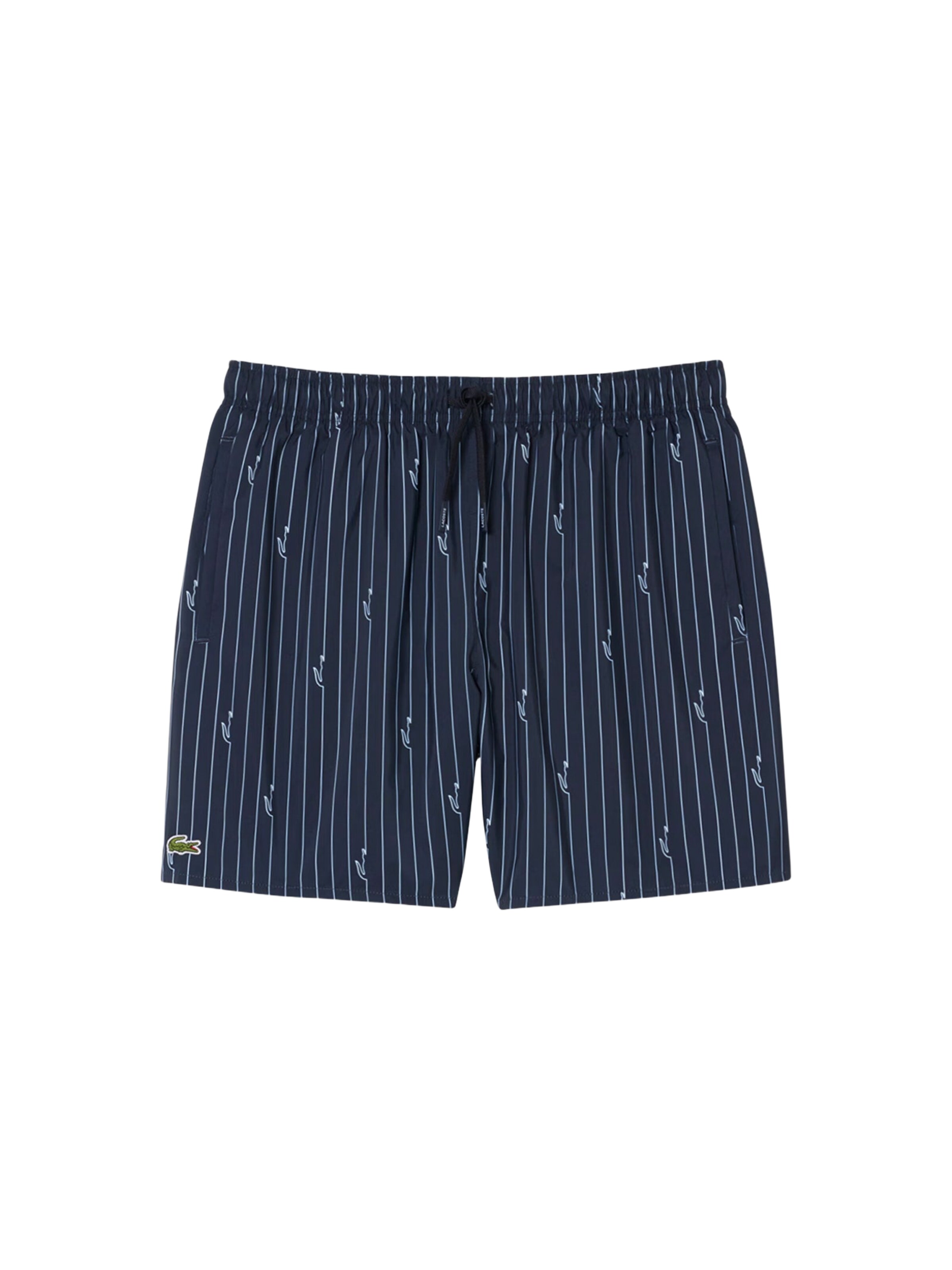 Pantaloncini da bagno di LACOSTE in nero: frontale