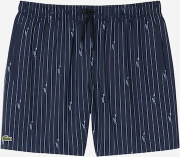 Pantaloncini da bagno di LACOSTE in nero: frontale