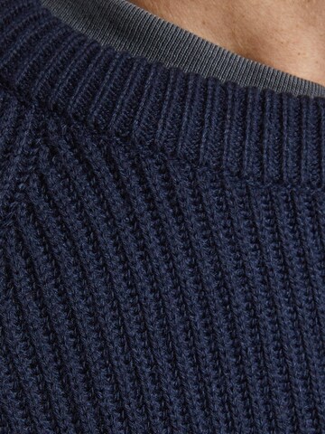 JACK & JONES Sweter 'Annel' w kolorze niebieski