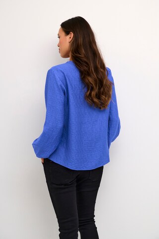 Cream Bluse 'Wilma ' i blå