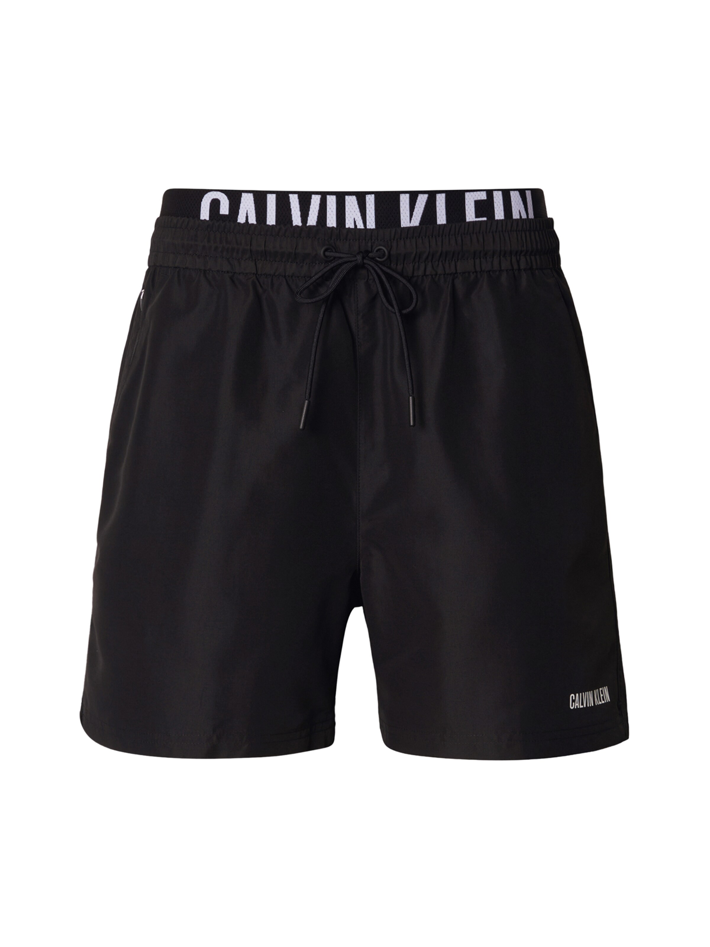 Calvin Klein Swimwear - Calções de banho 'Intense Power' em preto: frente