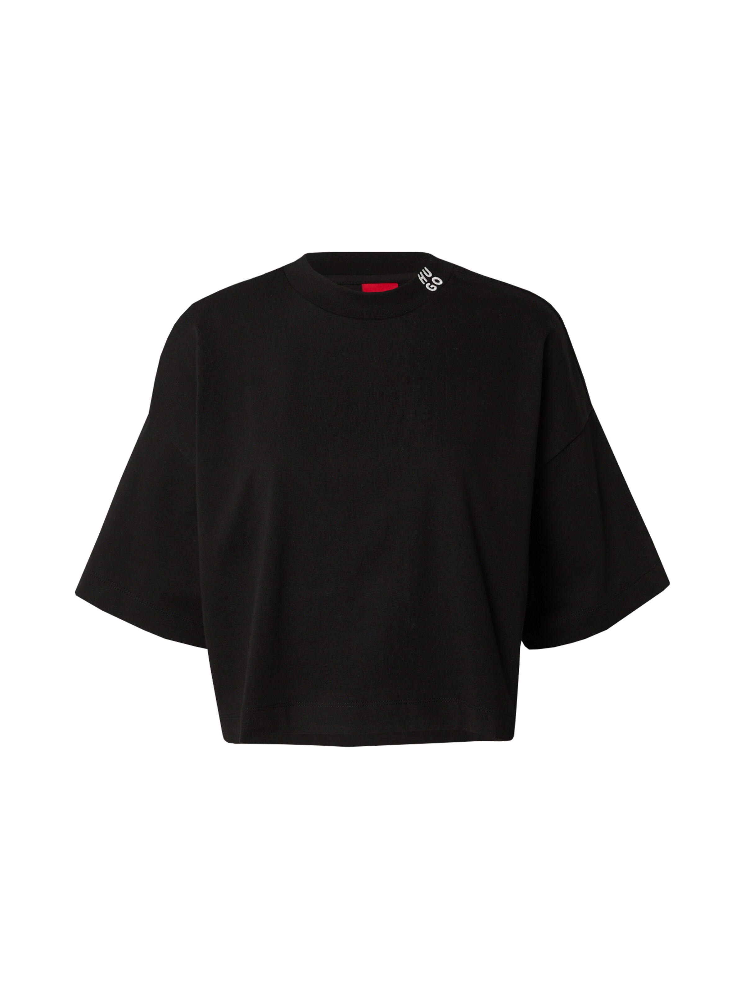 Tricou 'Damelody' de la HUGO pe negru: față