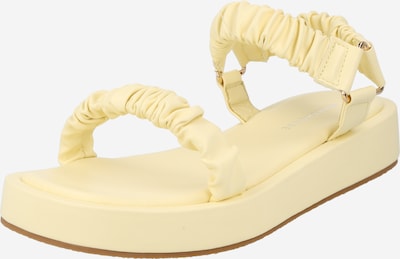 Warehouse Strap sandal in Pastel yellow, Item view