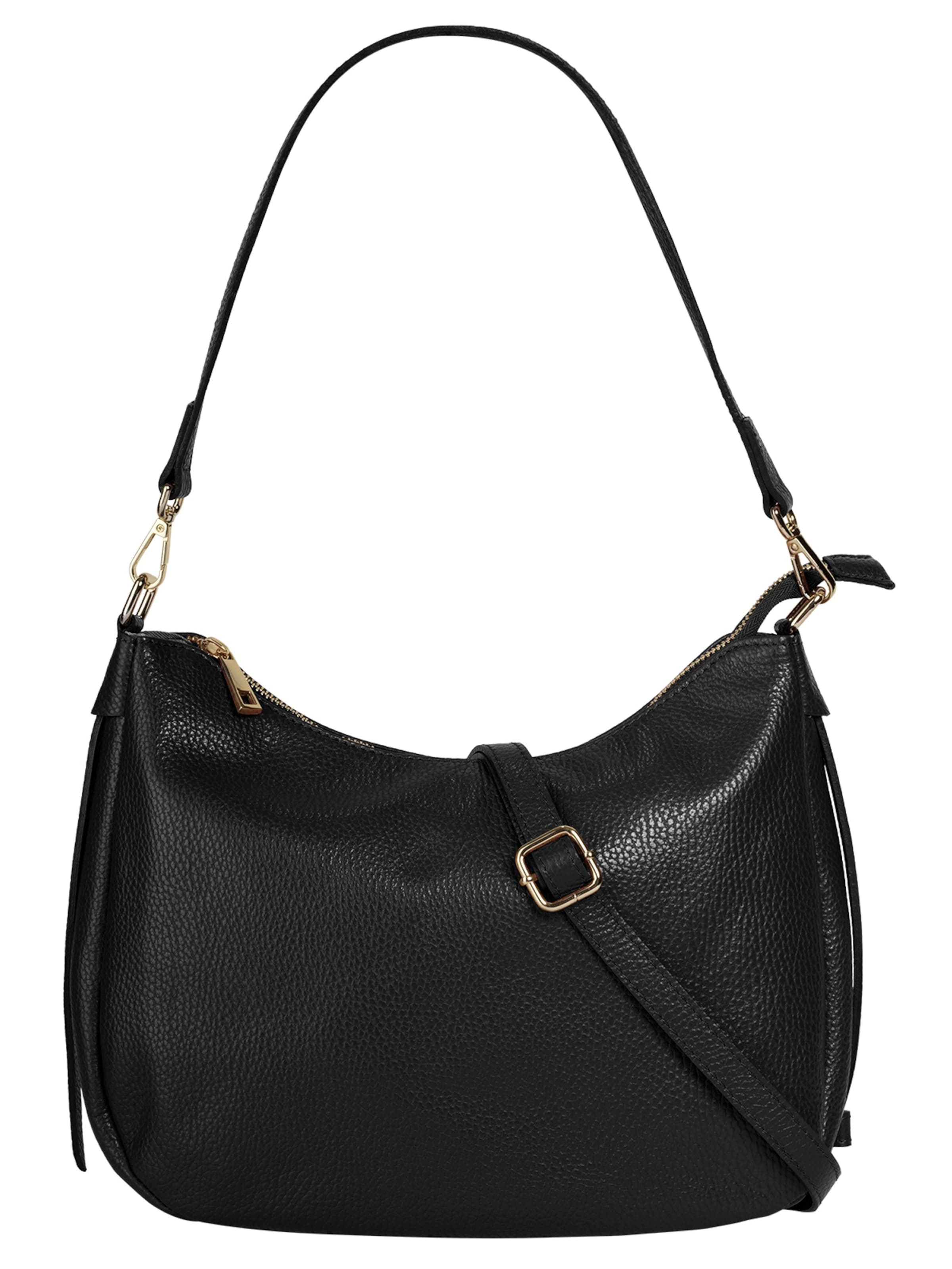 Cluty Crossbody Bag in Black: front