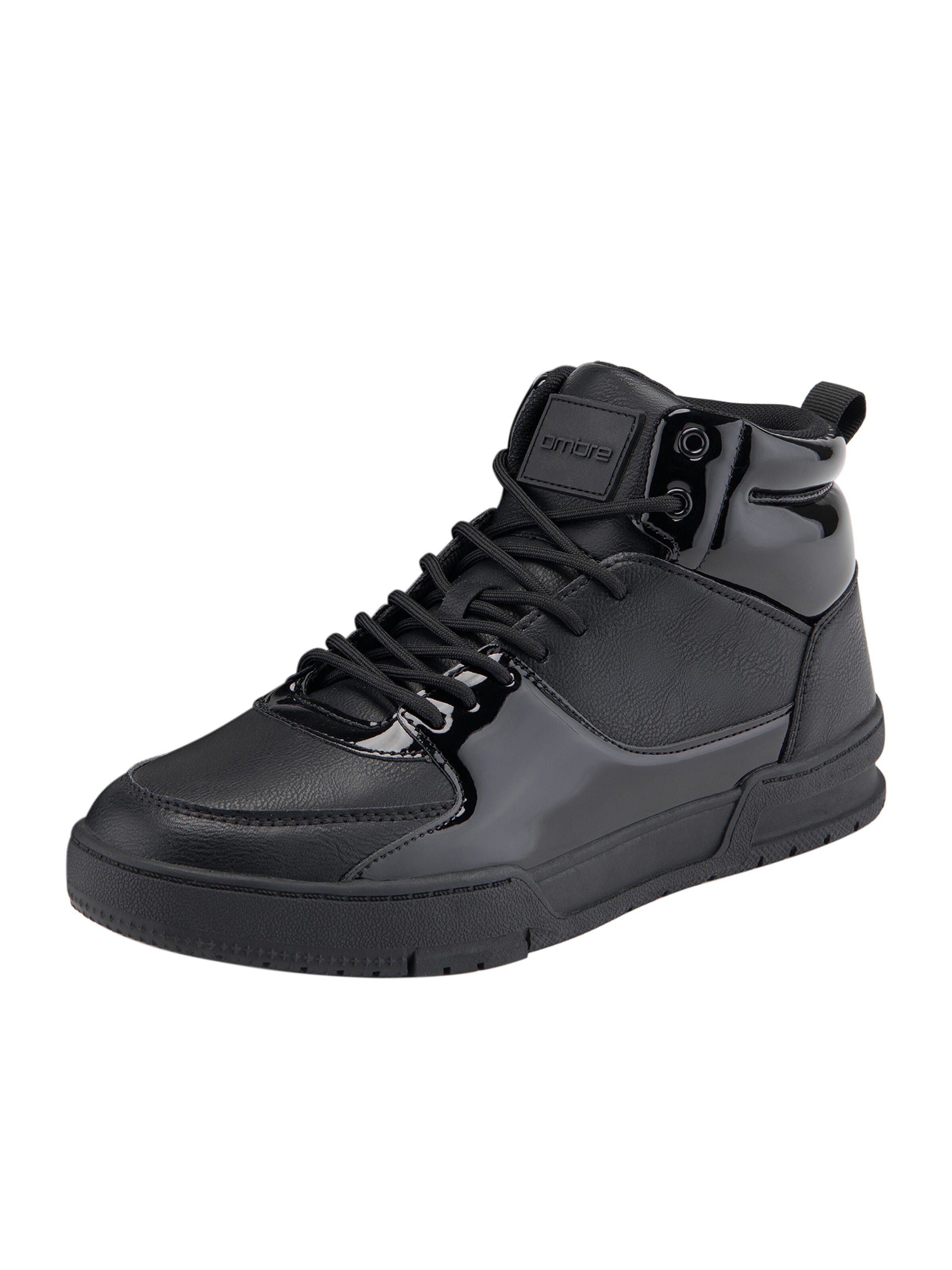 Ombre - Zapatillas deportivas altas en negro: frente