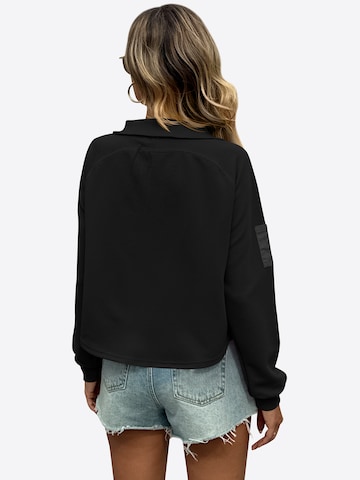 Imily BelaSweater majica - crna boja: stražnji dio