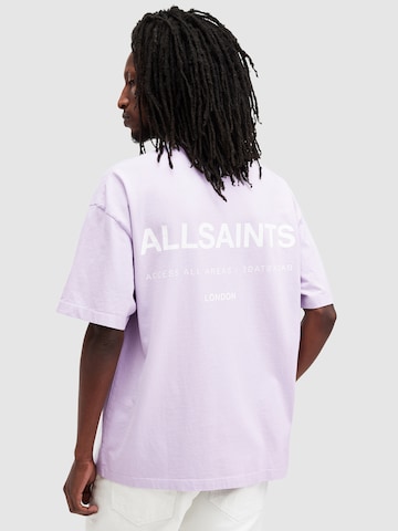AllSaints T-Shirt 'ACCESS' in Lila