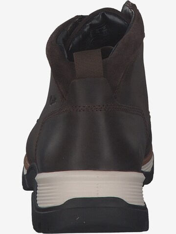 CLARKS Boots 'Topton Mid 2616' in Brown