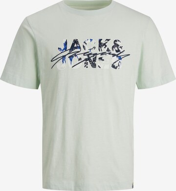 T-Shirt JACK & JONES en bleu : devant