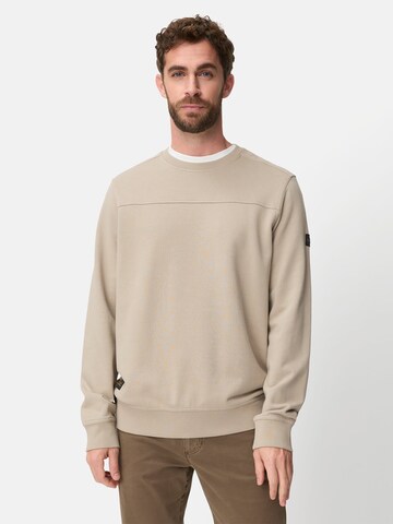 Sweat-shirt CAMEL ACTIVE en beige : devant