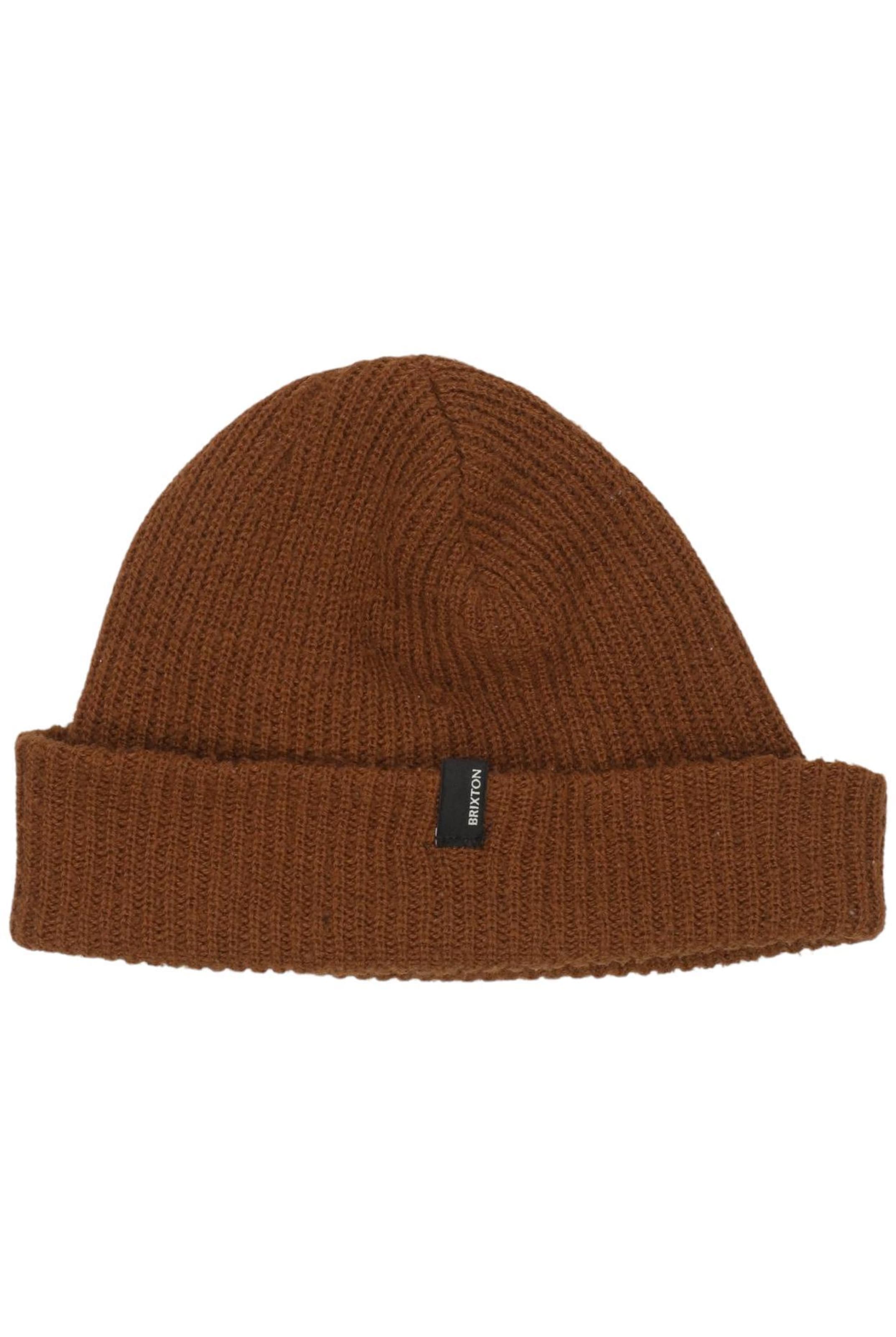 Brixton Hat & Cap in One size in Brown: front