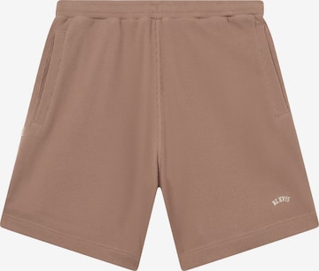 BLKVIS - Loosefit Calças em castanho: frente