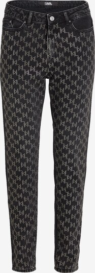 Karl Lagerfeld Jeansy w kolorze ciemnoszary / białym, Podgląd produktu