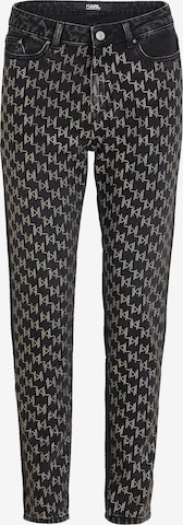 Karl Lagerfeld Tapered Jeans in Grey: front