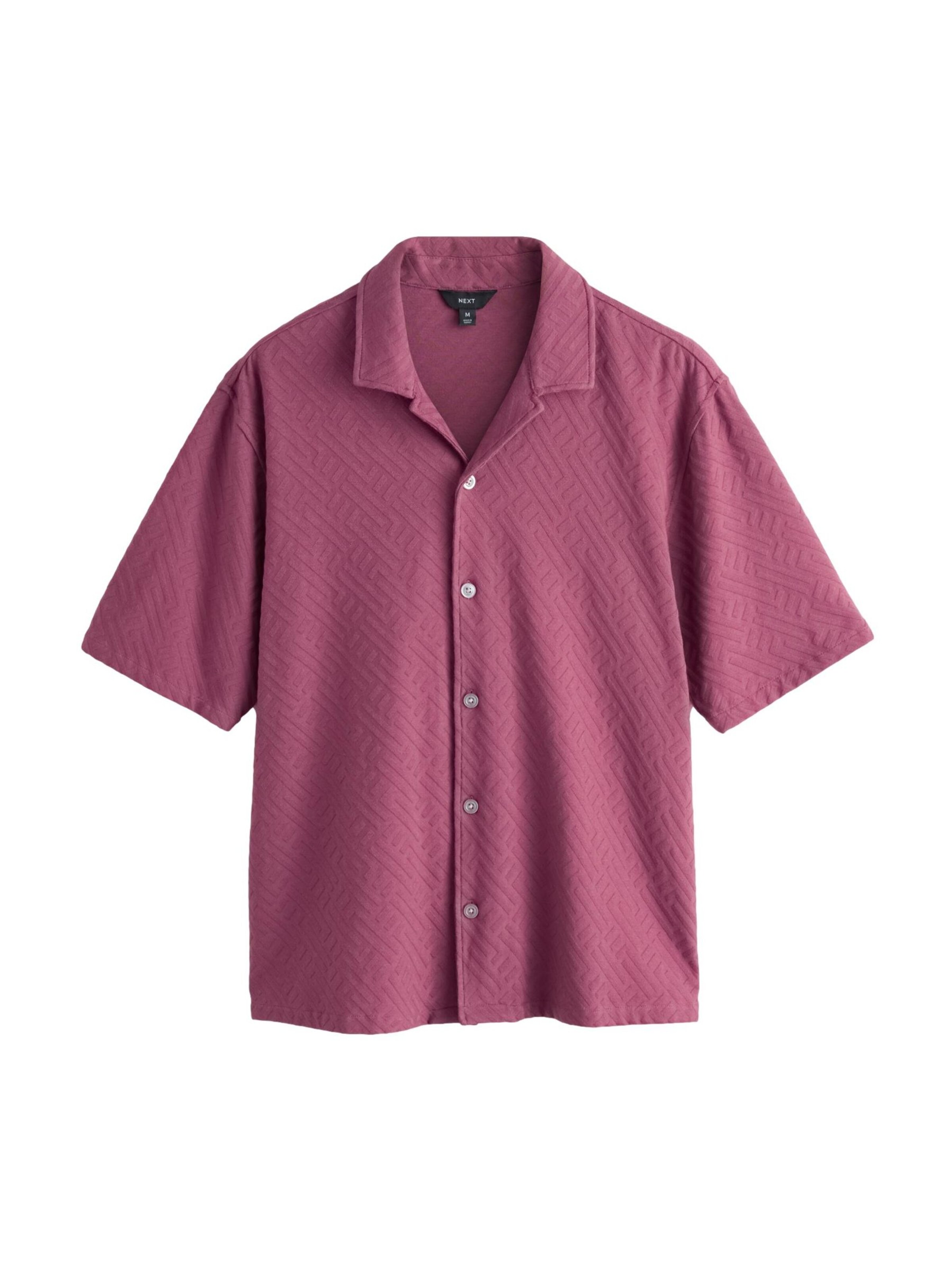 Next Regular Fit Hemd in Pink: Vorderseite