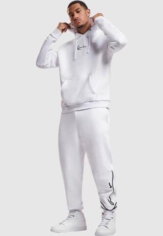 Tuta da jogging 'Essential' di Karl Kani in bianco: frontale