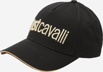 Just Cavalli Czapka z daszkiem w kolorze czarny: przód