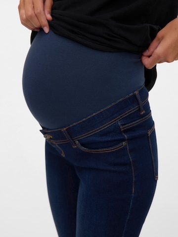 Skinny Jean 'MLKAIRO' MAMALICIOUS en bleu