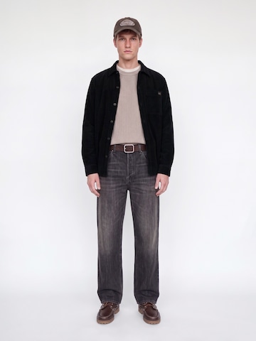 JACK & JONES - Ajuste regular Chaqueta de entretiempo 'JJZAC' en negro