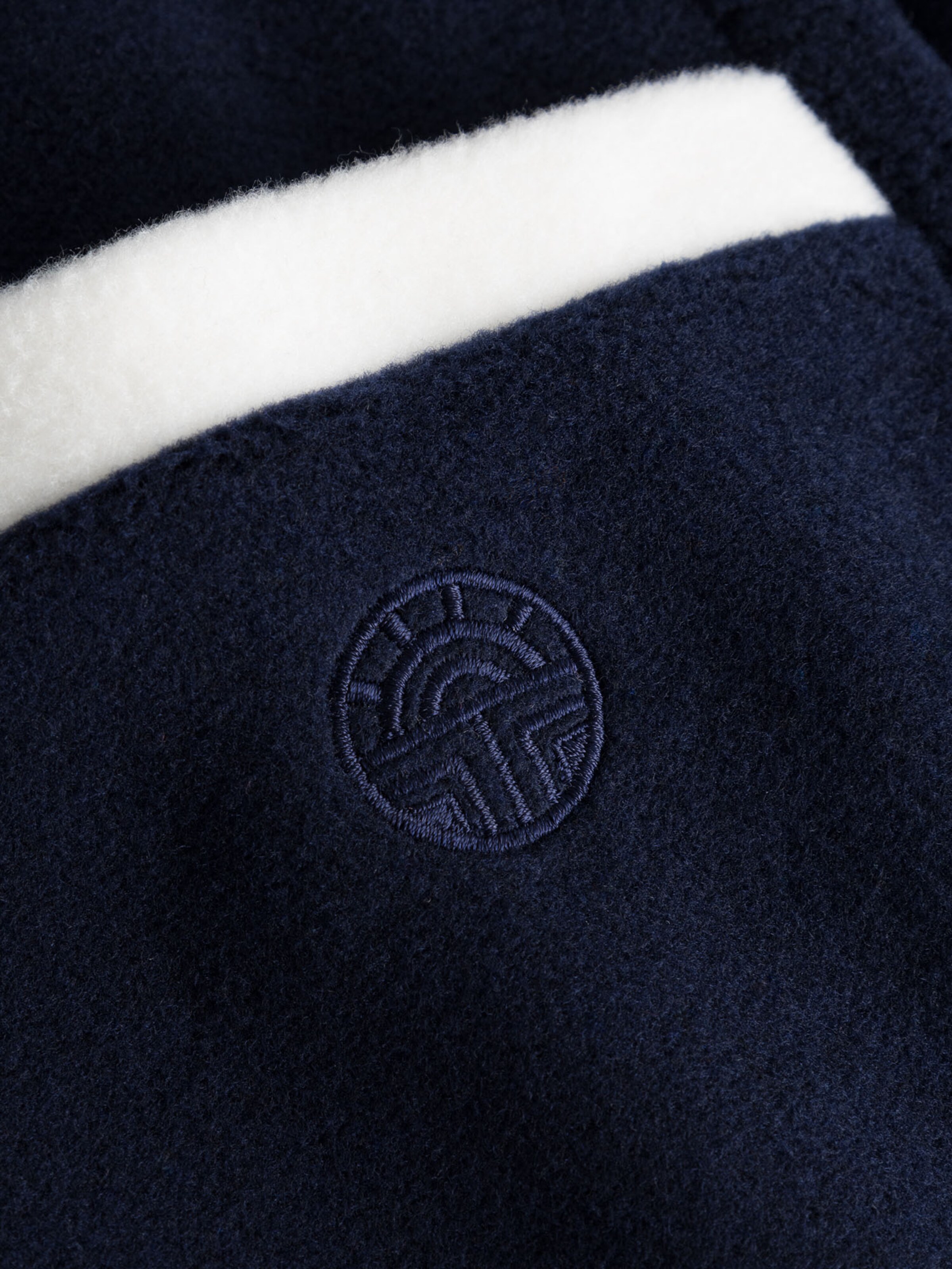FÉRAUD PARIS Short Bathrobe ' Fleece ' in Blue