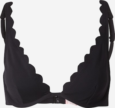 Hunkemöller Bikinitoppi 'Scallop' värissä musta, Tuotenäkymä