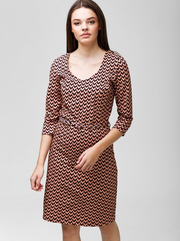 4funkyflavours Dress 'I Might Do Something Wrong' in Brown: front