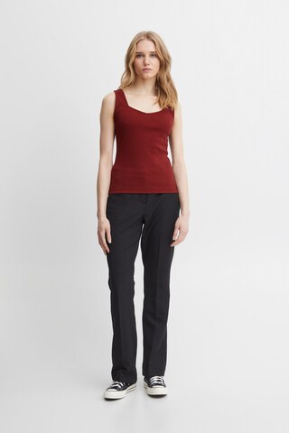 ICHI Top 'ORETA' in Red