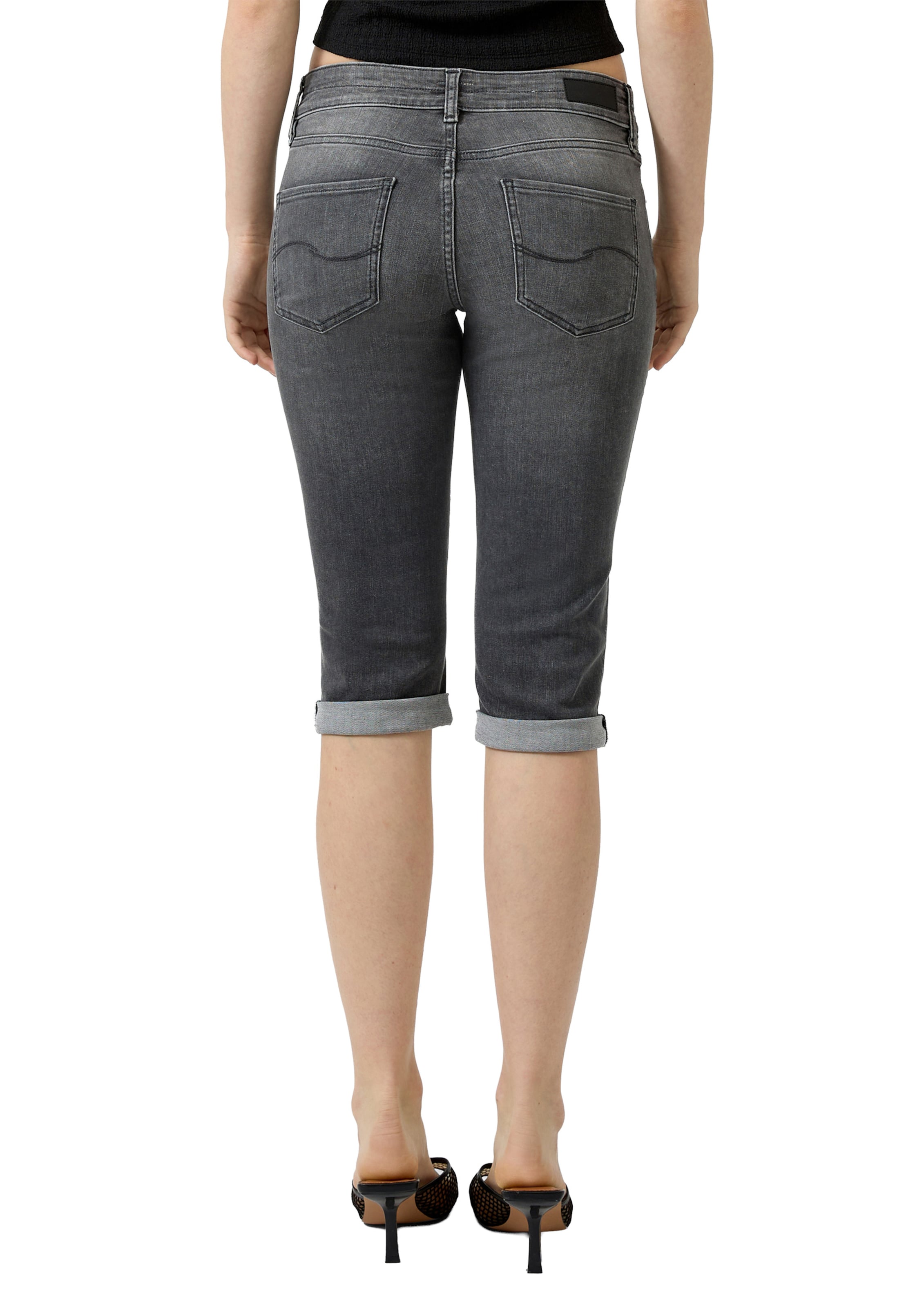 QS Slim fit Jeans ' CATIE ' in Grey