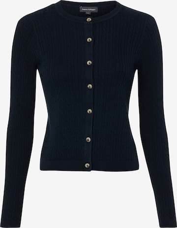 Franco Callegari Strickjacke in Blau: Vorderseite