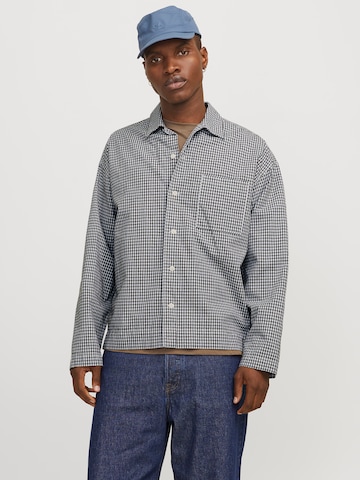 JACK & JONES Comfort Fit Paita 'JORROXBURY' värissä harmaa: etupuoli