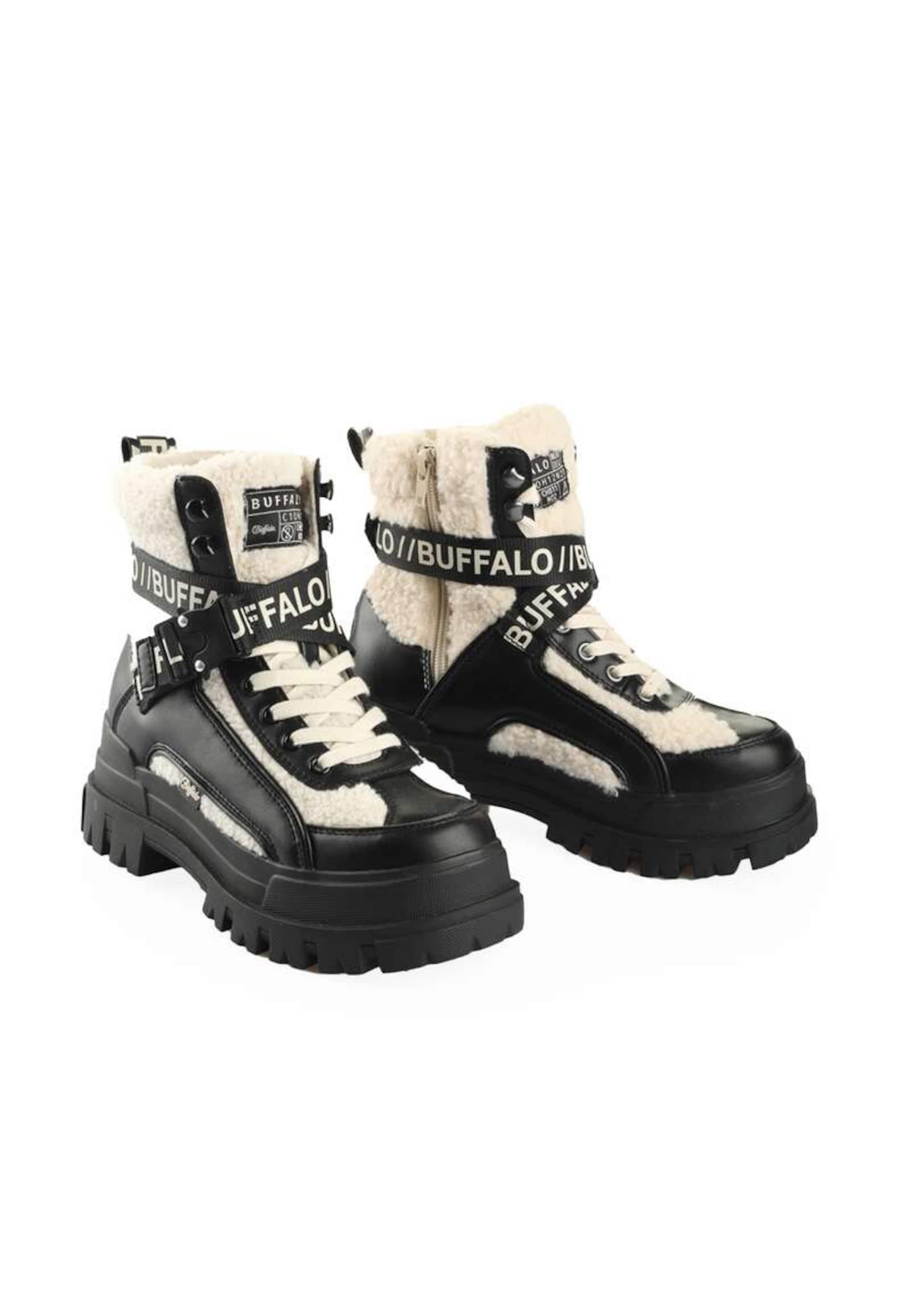 BUFFALO Boot 'Aspha' in Black: front