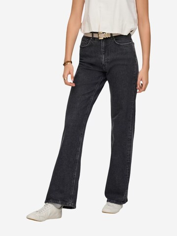 Wide leg Jeans 'ONLJUICY HW REA244 NOOS 15235241' di ONLY in nero