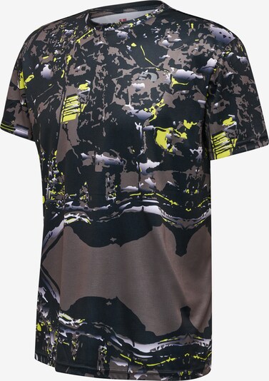 Newline Performance shirt in S in Yellow / Taupe / Black / White, Item view