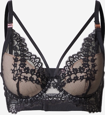 Hunkemöller T-shirt Bra in Black: front