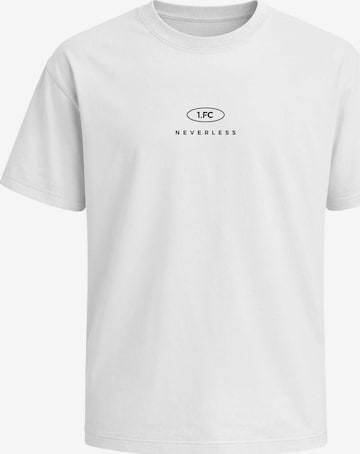 Neverless Shirt 'Pub Champion' in Weiß: Vorderseite