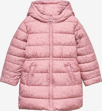 MANGO KIDS Winter Jacket 'Alilong' in Pink: front