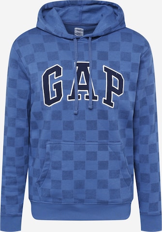 Sweat-shirt GAP en bleu : devant