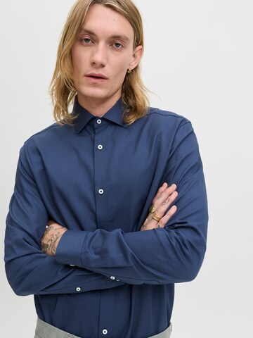 JACK & JONES - Ajuste estrecho Camisa 'JPRPARKER' en azul