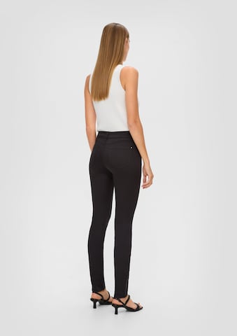 s.Oliver BLACK LABEL Skinny Jeans 'Izabell' in Grijs: terug