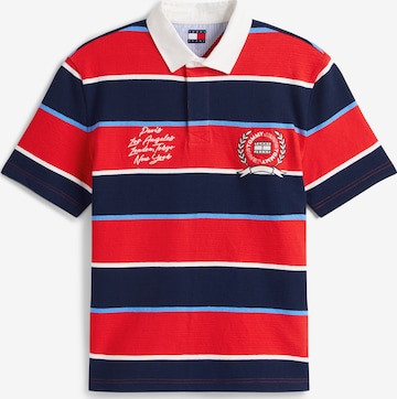 Tricou de la Tommy Jeans pe roșu: față