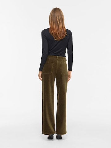Wide Leg Pantalon VILA en vert