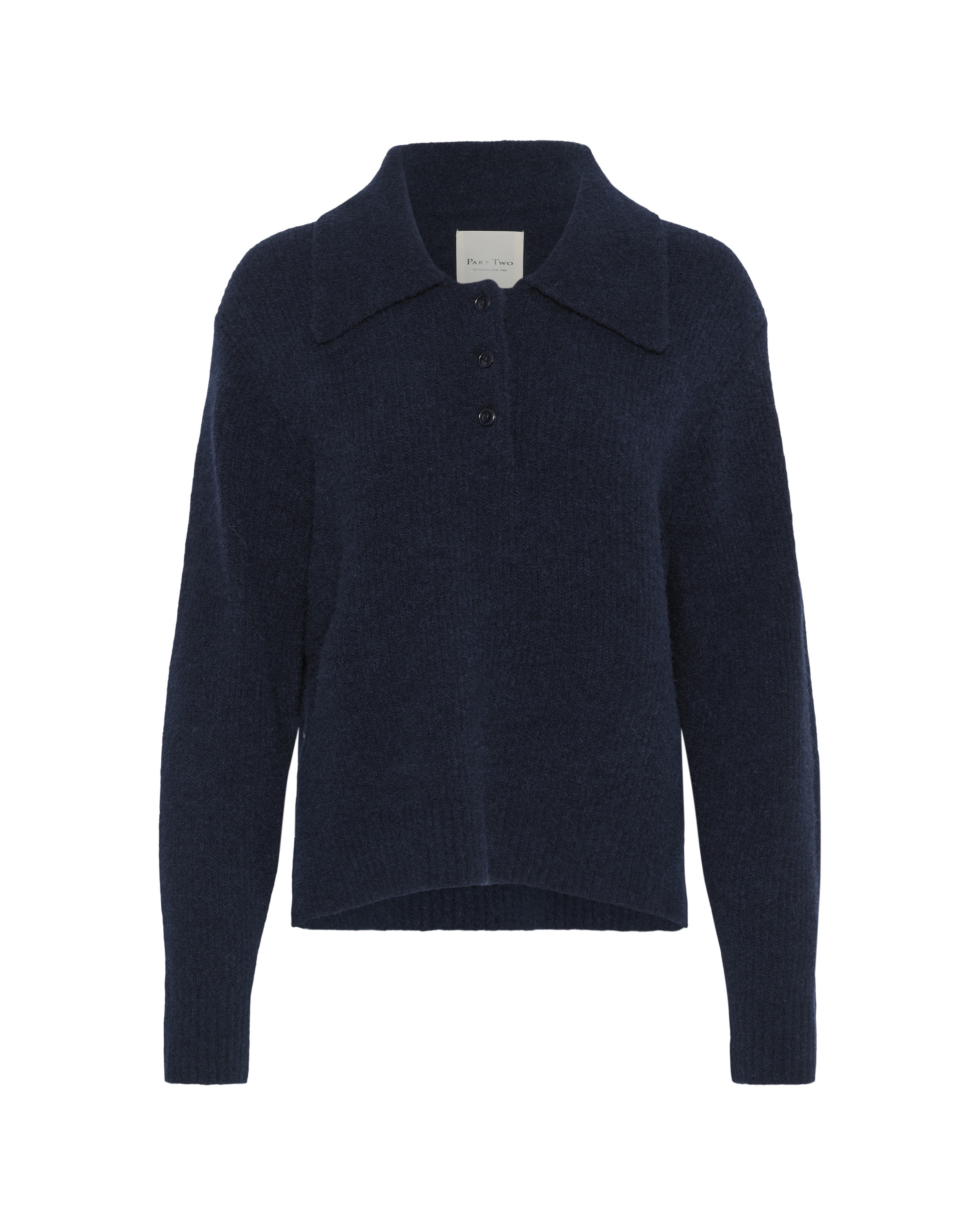 Part Two Pullover i blå: forside