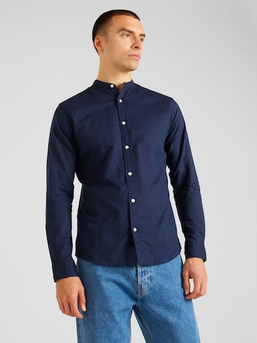 JACK & JONES Regular fit Button Up Shirt in Blue: front