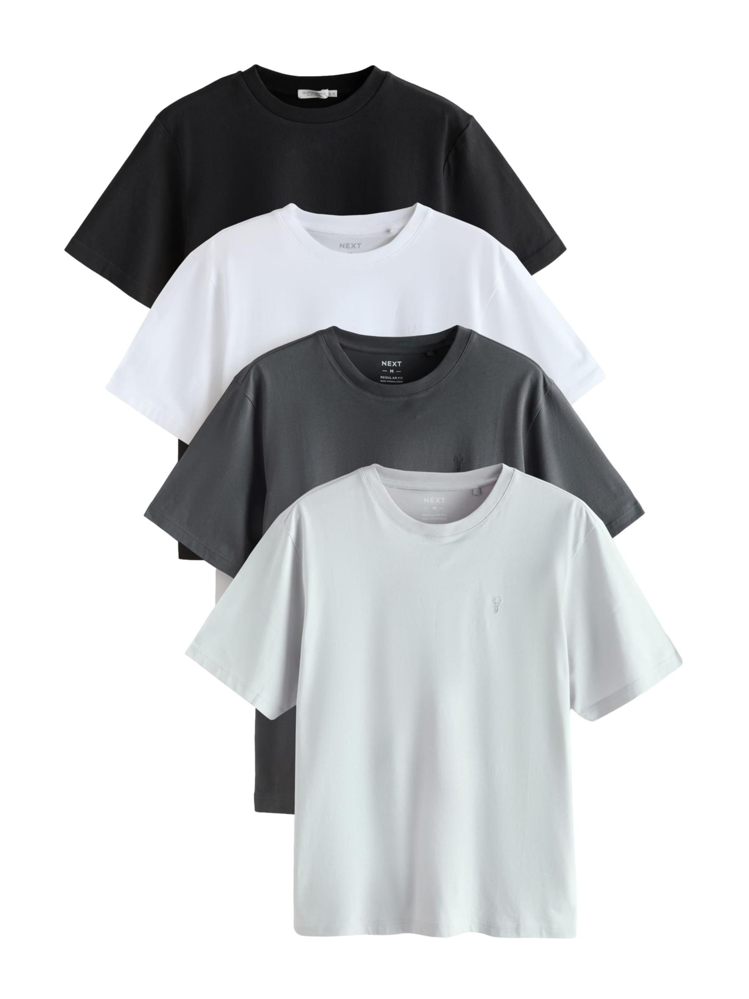 Next Shirt in Grijs: voorkant