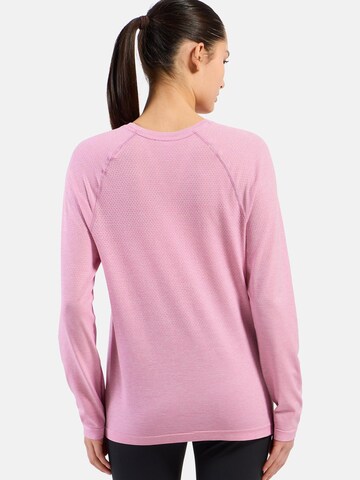 ODLO Sports sweatshirt 'ESSENTIAL SEAMLESS' in Pink