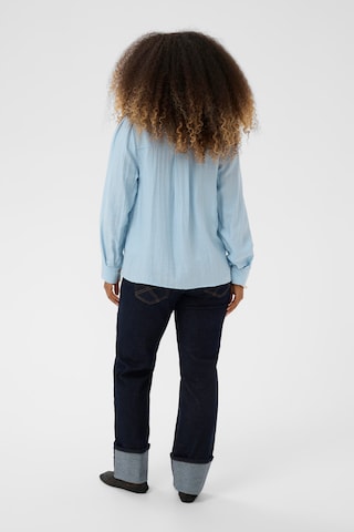 T-shirt 'CRHeidy' Cream en bleu