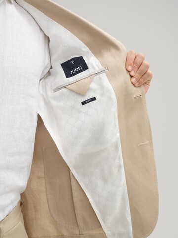 JOOP! Slim Fit Sakko 'Hoverest' in Beige