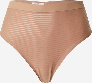 SPANX Корректирующие трусы-слипы в Коричневый: спереди